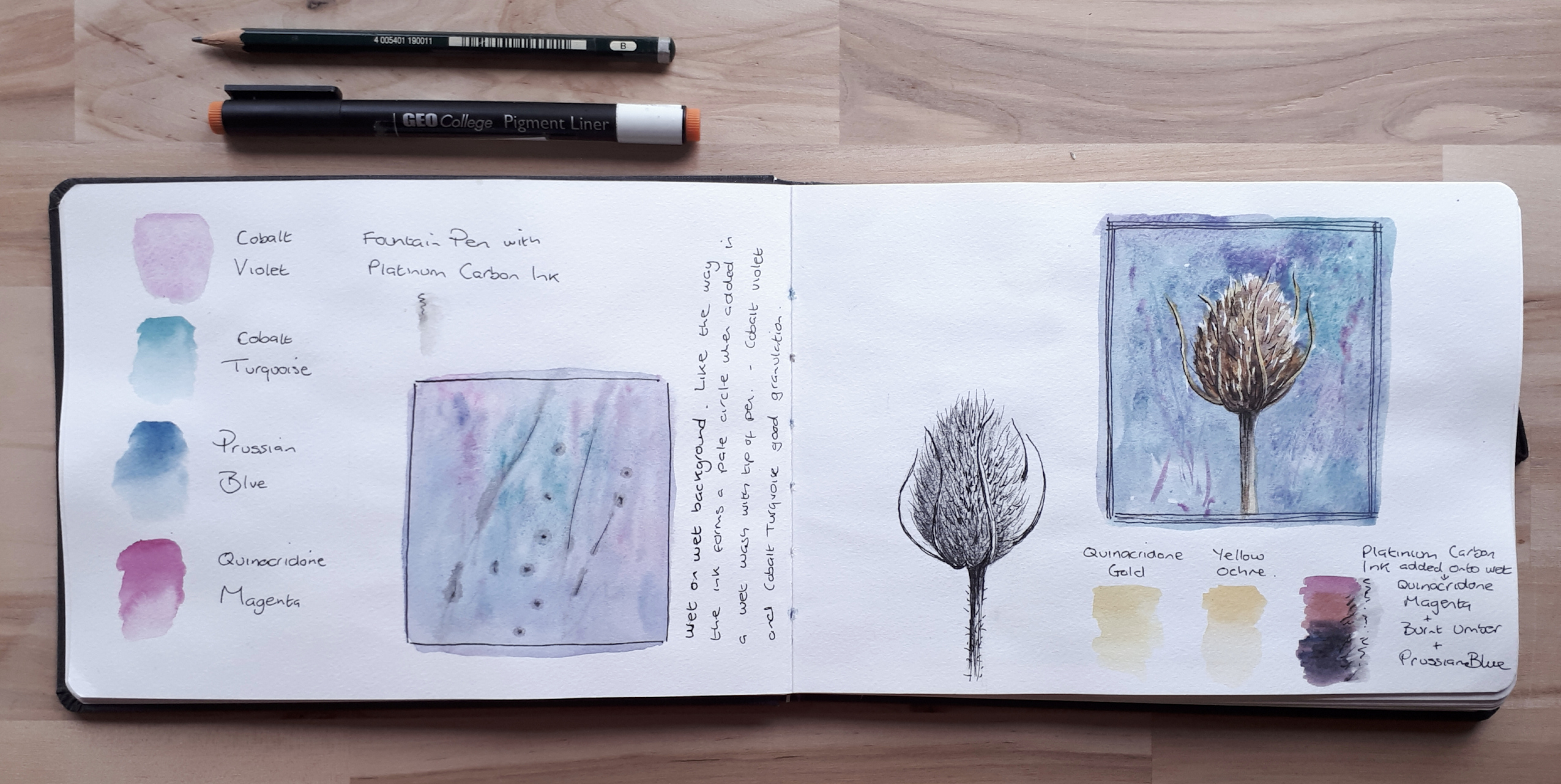 Hahnemuhle Watercolour Book Review - Ingrid Hill Art